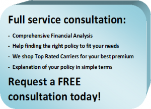 Full service consultation | We shop top rated carriers for your best premium